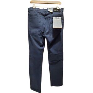 Mens 5-Pocket Pants By ODA Regular Fit 32W X 32L Total Eclipse Na